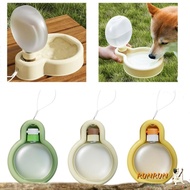 RUNUN Portable Dog Water Bottle Go out Dog Walking Travel Bottle Puppy Water Leak Proof Dog Water Dr