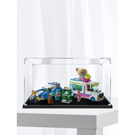 [Acrylic Display Box] Chase Ice Cream Truck Acrylic Display Box Suitable for Lego 60314 Transparent 