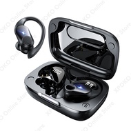 Wireless Headphones TWS Bluetooth 5.1 Earphones No Delay Sport Waterproof Headsets Low Latency Ear Hook Earbuds with Microphones