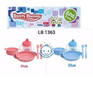 Lusty Bunny Feeding set (k) 4pcs soft Lusty Bunny LB 1363 baby Feeding utensils