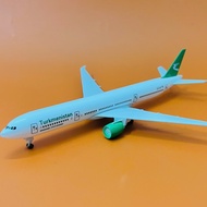 Boeing B777-200ER aircraft model of Turkmenistan Airlines national airline