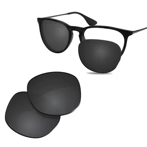 Glintbay New Performance Polarized Replacement Lenses for Ray-Ban Erika RB4171 54mm Sunglasses - Mul