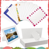 30 Pack Photo Frames Paper Picture Frames Standing White Cardboard Photo Frames for 4 X 6Inch Photos