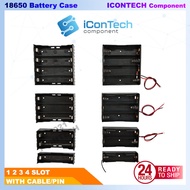 18650 Battery Holder Pin Type Wire Type Lithium Battery Casing 18650 Case