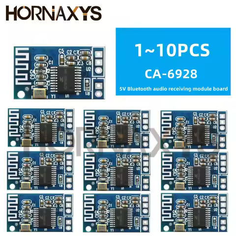 1-10pcs/CA-6928 Digital Power Channel Amplifier Board 3.3V-6V Bluetooth Speaker Audio Aplifier Modul