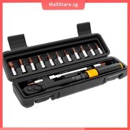 5 to 25Nm Bike Maintenance Torque Wrench 1/4 Inch Torque Wrench Set for Work on Handlebar Seat Post 