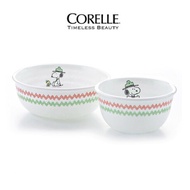 [CORELLE] SNOOPY CAMPING Edition Bowl 2p Set (Rice Bowl & Soup Bowl) / Korean Dinnerware