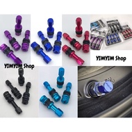 Car Air Valve F1 Wheel Racing Modified Aluminum (1 Set There Are 4 Pieces)