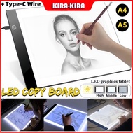 A4_A5 LED Light Drawing Board Brightness Adjustable Light Pad Tracing Board Animation Drawing Pad Sk
