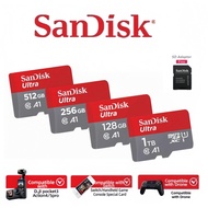 SanDisk Ultra 128GB–1TB Micro SD Card 200MB/s High Speed – for Tapo CCTV, Xiaomi, Ezviz – Reliable M