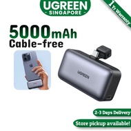 UGREEN 5000mAh Powerbank Portable Charger 22.5W Built-In USB-C Power Bank with LED Display PD USB C 