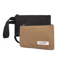 ARCTIC HUNTER กระเป๋าคลัตช์ของผู้ชายลำลองผ้าอ๊อกซ์ฟอร์ดกระเป๋าแบบซอง Dompet Koin