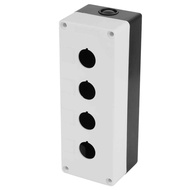 Button Control Box, Push Wall BX4 Switch Control Box 22mm (White)