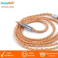 KZ 8 Cores Gold Silver Cube Mixed Upgrade Cable Non Mic 90-1 Upgrade Cable KZ ZSN Pro X ZS10 Pro ZSX