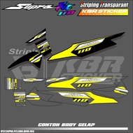 HONDA SUPRA FIT MOTORCYCLE STRIPING STICKERS NEW SUPRA FITHONDA - SIMPLE LIST OF RACING DESIGN VARIA