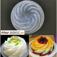 READY STOCK  Plastic Silicone Jelly Pudding Cake Baking Mould