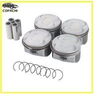 4pcs G4KH G4KF Engine Pistons&Rings Set 23410-2C400 For 2009-2014 Hyundai Kia 2.0T Car Accessories P