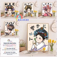 KLX--60*80cm/40*50cmQueen Large size coloring by number painting set by number paint by number