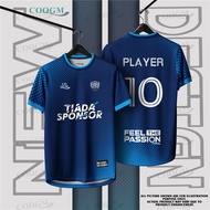 COQGM Officiai- Futsal Football baju jersey custom name baju lelaki Thailand Viral Jersey Tiktok T-S