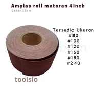 Amplas meteran Amplas roll harga per 1 meter Amplas kertas macam grit