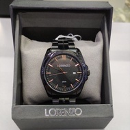 Lorenzo quartz calendar stainless steel men watch  R-5103MD