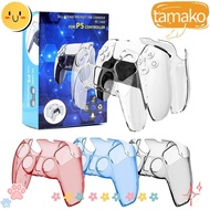 TAMAKO Protective  Transparent Gamepad For PS5 Protective Cover for PlayStation 5