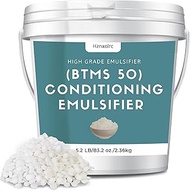 5.2 lb BTMS 50 Conditioning Emulsifier for Making Leave-in Conditioner, Premium BTMS 50 Conditioning
