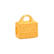 TAKA Jewellery 999 Pure Gold Charm Bag Love