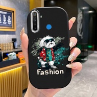Case For Realme 5 5i 5s 6i C3 C3i Phone Dog Silicone Soft Jacket