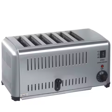 Automatic Pop-up Bread Toaster Sandwich Maker Electric 6 Piece Breakfast Maker Machine Sandwich Mach