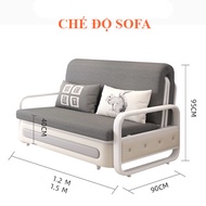 Sofa Giường Phòng khách gấp gọn thông minh Giường sofa thông minh kéo ra thành giường có hộc chứa đồ