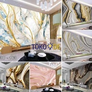 new Wallpaper Custom 3D Marble Wallpaper Dinding Marmer Wallpaper