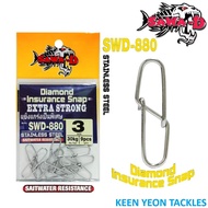 SAWA-D DIAMOND INSURANCE FISHING SNAP ( SWD-880 )