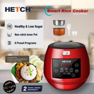 HETCH Low Sugar Smart Rice Cooker (3L) MTC-1727-HC | Multi Function-Cooker |BHM