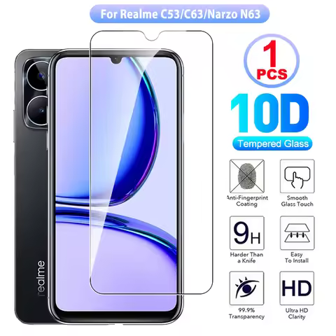 Tempered Glass For Realme C53 C 53 Protective glass realmeC53 C 63 C 61 screen protector For realme 