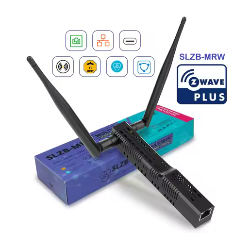 SMLIGHT SLZB-MR1/MR2/MR3/MR4/MRW MR1U POE/USB Multiradio Zigbee Thread Zigbee2MQTT Home Assistant ZH