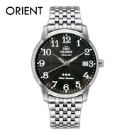 ORIENT ผู้ชายหรูหรานาฬิกาจักรกลอัตโนมัตินาฬิกาข้อมือสแตนเลสคลาสสิก-นาฬิกาจักรกลอัตโนมัติหรูหราของ ORIENT