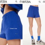 🧵🧶Tna Cozy Fleece Perfect 3" Hi- rise Sweatshort วอร์มขาสั้น ผ้าเนื้อนุ่มมาก ดีเทลปัก Tna ด้านในบุสำ