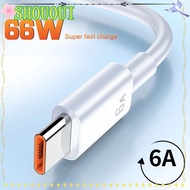 SHOUOUI Super Fast Charging Universal Type C 6A Charger Cable