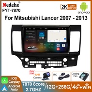7870 2.7GHZ CPU 10" Mitsubishi Lancer EX 2010-2015 Android Player Carplay 2k QLED screen 360 DSP DTS
