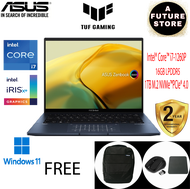 Asus ZenBook 14X OLED UX3402Z-AKM178WS 14'' 2.8K Laptop Blue ( I7-1260P, 16GB, 1TB SSD, Intel, W11, HS )