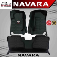 TPE / 5D / 5D Carbon Fiber / 5D Diamond Deep Dish Matting for Nissan Navara NP300 VL EL Calibre 2008