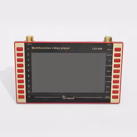 9.8 Inch Video Player MP4 Music Player LCD Display E-book Support TF Card FM Radio Audio Speaker