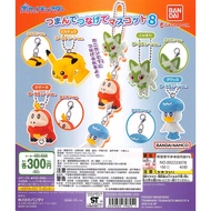 [Pugkun] BANDAI Pokémon Series Charm P8 Zhu Ziyu Sanjia Shinnoha Meow Dumb Fire Crocodile Moisturizi