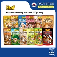 [HBAF] Honey Butter Almond Korean Flavored Almond Snacks 170g 190g /Korean Almond Snack /Cookie & Cr