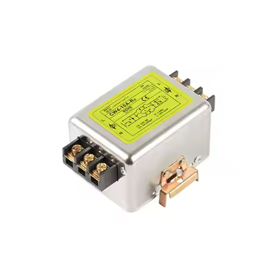 220V Din rail filter pulse signal power supply filter EMI anti-interference strong purification CW4-
