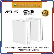 ASUS BQ16 Quad Band WiFi 7 BE25000 Mesh WiFi System, Multi-link operation (MLO),dual 10G ports, AiMe