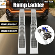 Aluminium Bike Ramp Tangga Motor Motosikal Anti Slip Motorcycle Towing 4X4 Heavy Duty Foldable Ladde