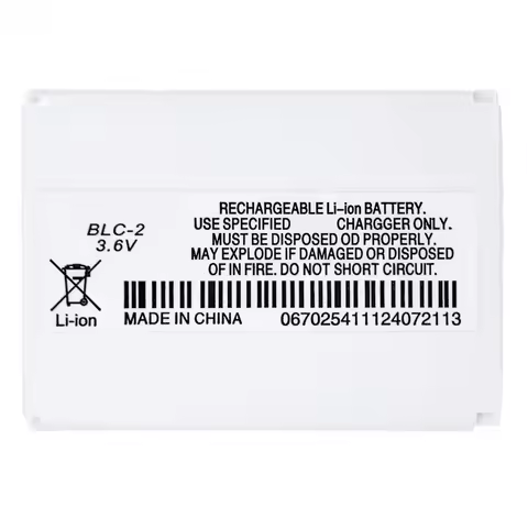 3.6V 1000mAh,BLC-2 rechargeable battery suitable for Nokia3310/3330//3350/3530/6650/6800 mobile phon