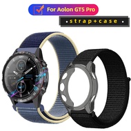 Aolon GT5 Pro case Screen protector Aolon GT5 Pro strap Nylon strap for Aolon GT5 Pro Smart Watch st